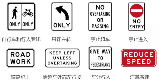 澳大利亚:其他常见标志